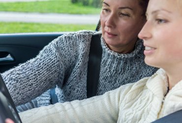 Femal Driving Instructor tell about the car driving