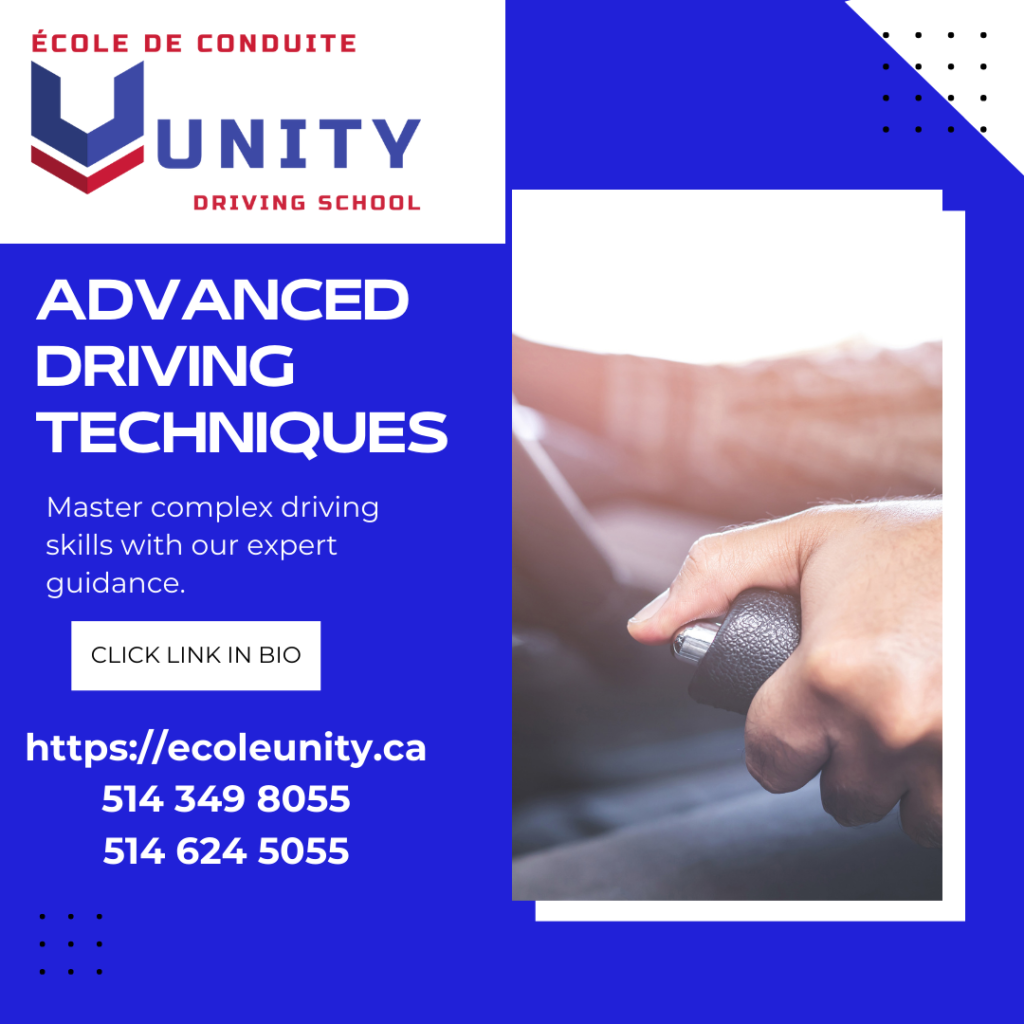 Ecole Unity Driving Instructure banner
