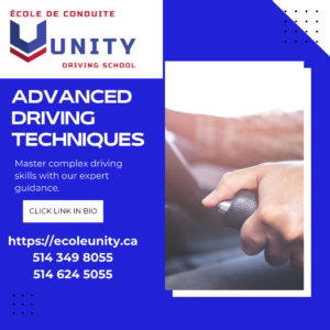 Driving school advertisement flyer
