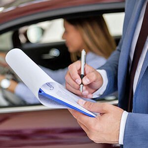 Driving Instructor Check their driving test