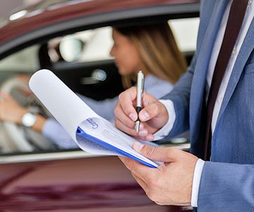 Driving Instructor Check their driving test