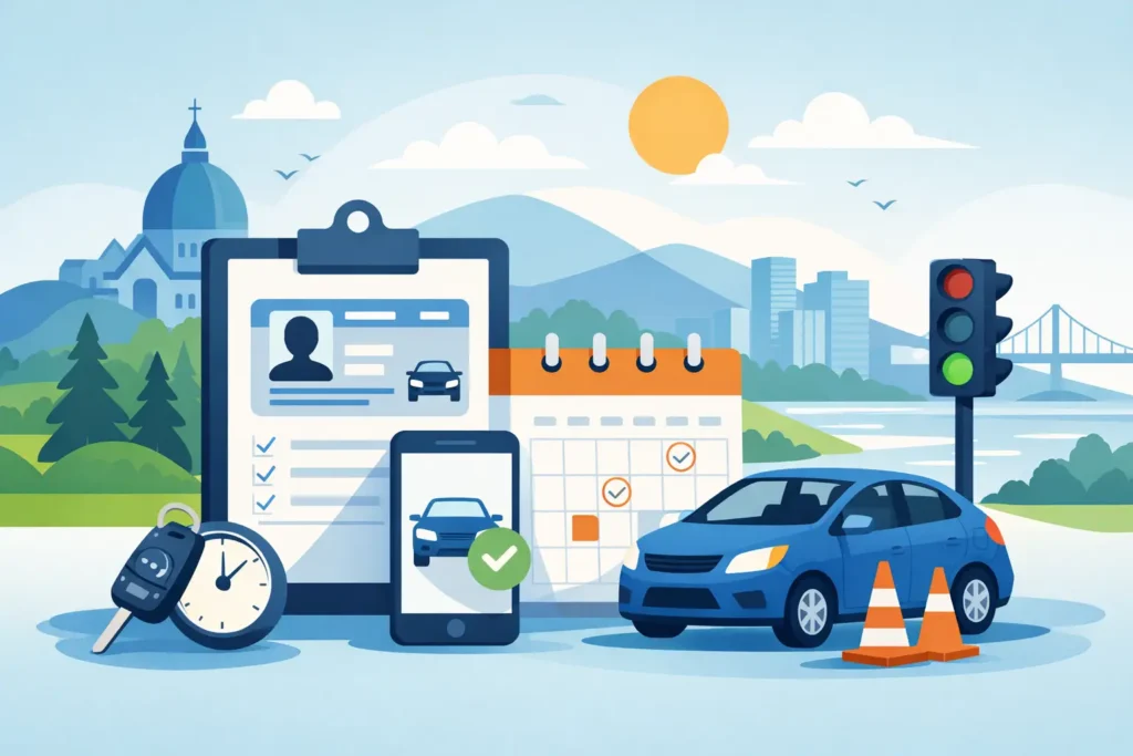 When Can You Book Road Test in Quebec?