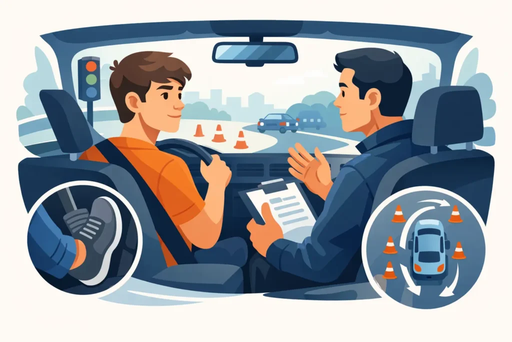 What Happens During Your First Driving Lesson?