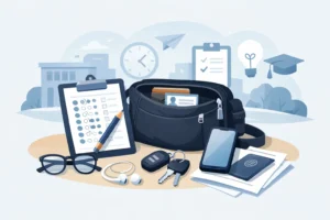 What to Bring Knowledge Test Day